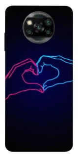 Чехол на Xiaomi Poco X3 NFC / Poco X3 Pro Neon love фото 1 из 1