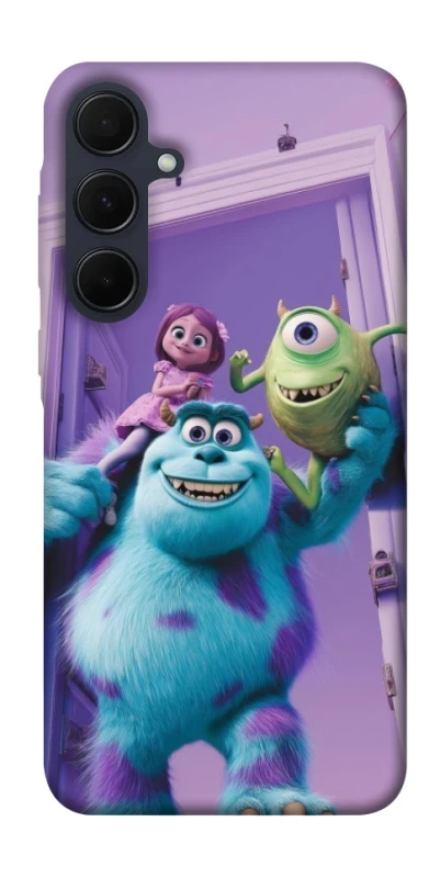 Чехол на Samsung Galaxy A55 Monsters friends фото 1 из 1