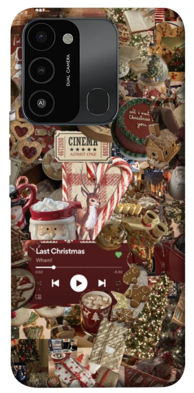 Чехол на TECNO Spark 8C Christmas spirit ver.4 фото 1 из 1