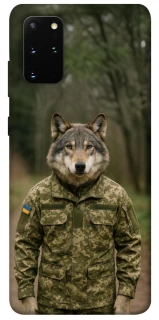 Чехол на Samsung Galaxy S20+ Волк защитник фото 1 из 1