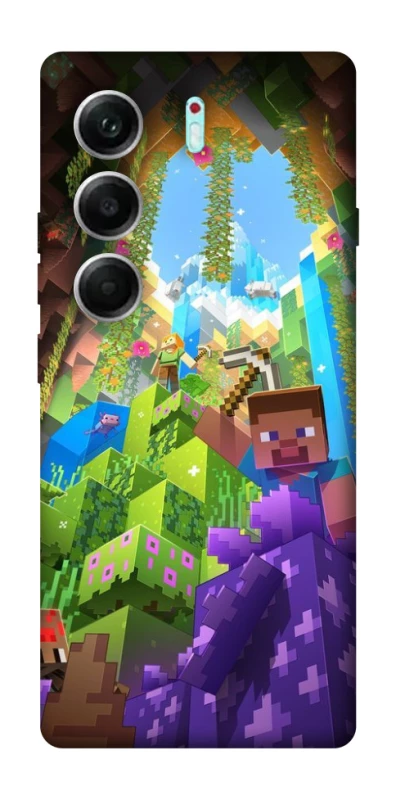 Чохол на Tecno Camon 40 Pro Minecraft forever фото 1 з 1
