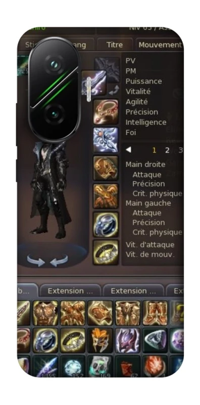 Чехол на Xiaomi Poco F7 Character Menu ver.1 фото 1 из 1
