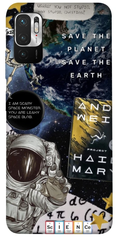 Чехол на Xiaomi Redmi Note 10 5G Project Hail Mary ver.5 фото 1 из 1