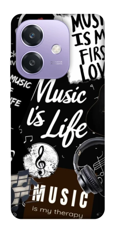 Чохол на Oppo A3 4G Music is Life фото 1 з 1