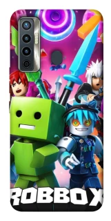 Чохол на TECNO Camon 17 Roblox gaming heroes фото 1 з 1