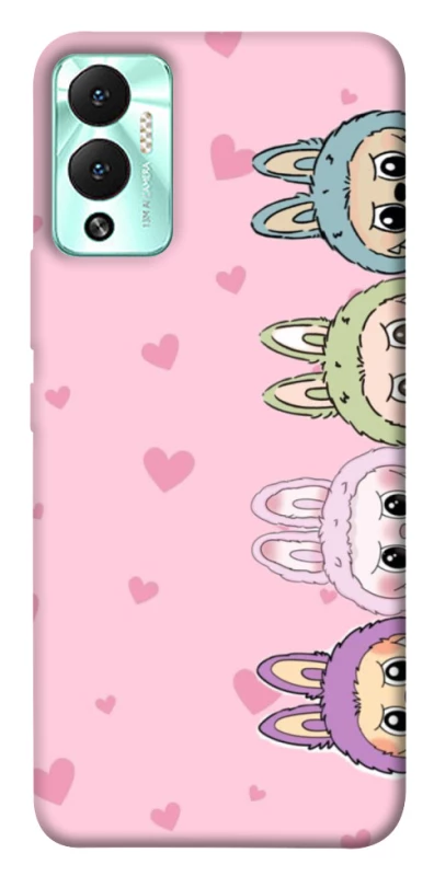 Чехол на Infinix Hot 12 Play All Labubu 4 фото 1 из 1