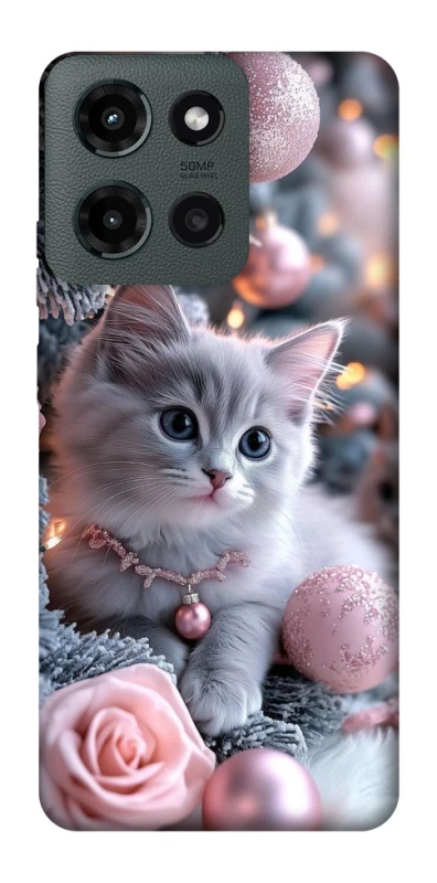 Чохол на Motorola Moto G Power (2025) Christmas Kitty фото 1 з 1