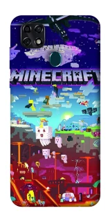 Чехол на ZTE Blade 20 Smart Minecraft world фото 1 из 1