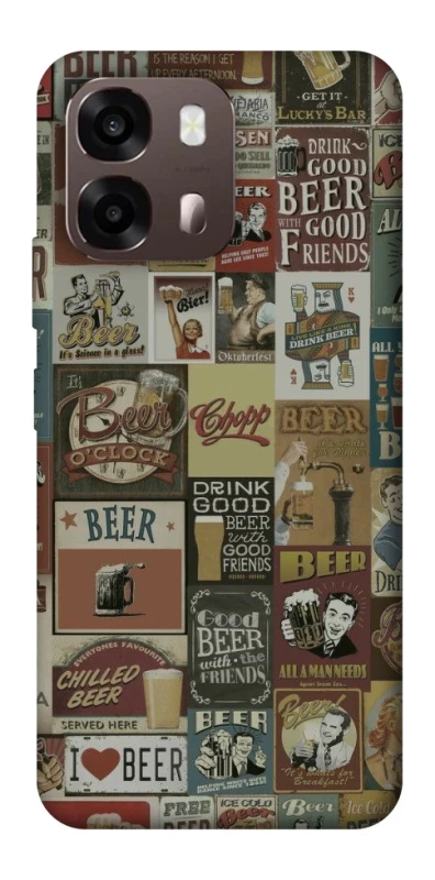 Чехол на Oppo A6 Retro collage ver.1 фото 1 из 2
