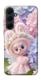 Чохол на Samsung Galaxy A55 Labubu & Flowers ver.1 фото 1 з 1