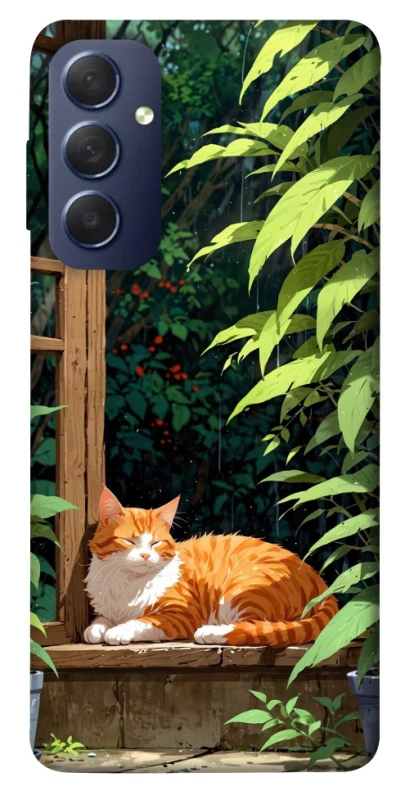 Чохол на Samsung Galaxy M54 5G red cat фото 1 з 1