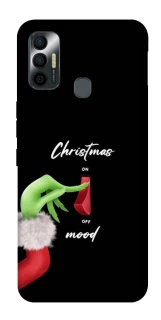 Чохол на TECNO Spark 7 Grinch mood фото 1 з 1