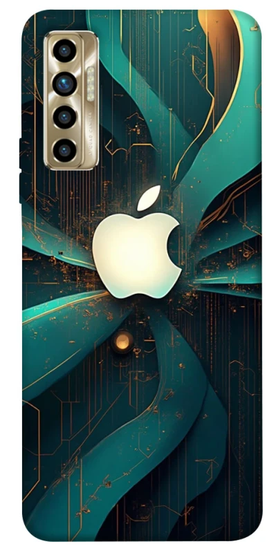 Чохол на TECNO Camon 17P Apple logo ver.4 фото 1 з 1