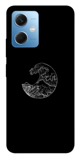 Чехол на Xiaomi Poco X5 5G Black tsunami фото 1 Чехол на Xiaomi Poco X5 5G Black tsunami фото 1 из 1