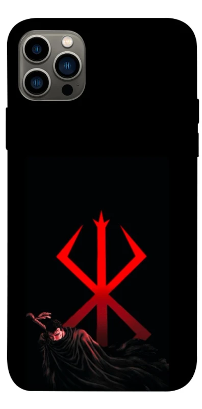 Чохол на Apple iPhone 12 Pro (6.1") Berserk Red Logo фото 1 з 1