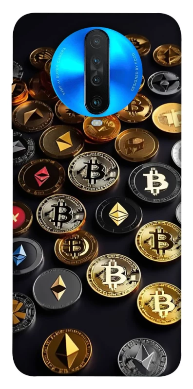 Чохол на Xiaomi Redmi K30 Many coins фото 1 з 1