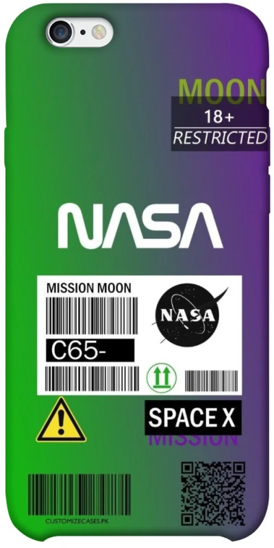 Чехол на Apple iPhone 6/6s plus (5.5") NASA ver.2 фото 1 из 1