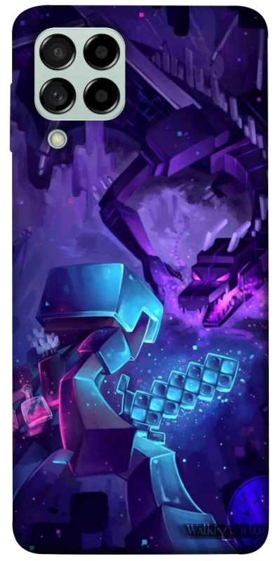 Чохол на Samsung Galaxy M53 5G Minecraft dragon фото 1 з 1
