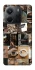 Чохол на Xiaomi Redmi Note 14 4G (Int. version) Coffee collage ver.3 фото 1 з 1