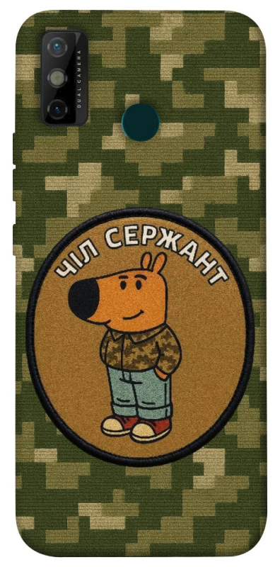 Чохол на TECNO Spark 6 Go Чіл сержант фото 1 з 1