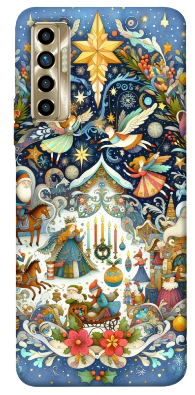 Чохол на TECNO Camon 17P Christmas spirit ver.11 фото 1 з 1
