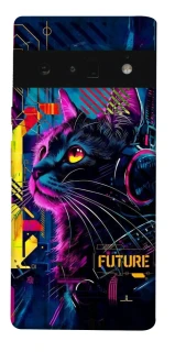 Чохол на Google Pixel 6 Pro Cyber Cat v2 фото 1 з 1