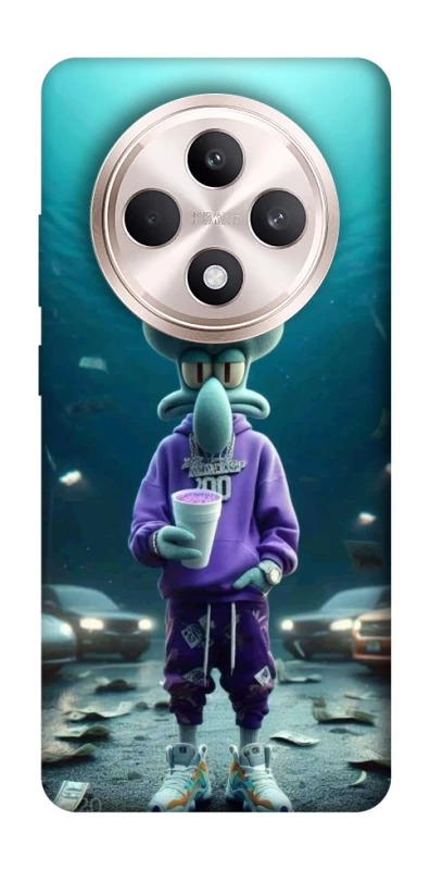 Чехол на Oppo Reno 12 F 4G/5G Сквидвард фото 1 из 1