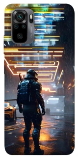 Чехол на Xiaomi Redmi Note 10 / Note 10s Cyber character фото 1 из 1