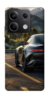 Чехол на Xiaomi Redmi Note 13 5G Car in the mountains фото 1 из 1