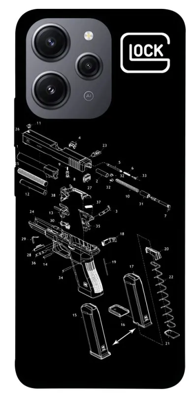 Чохол на Xiaomi Redmi 12 LOCK фото 1 з 1