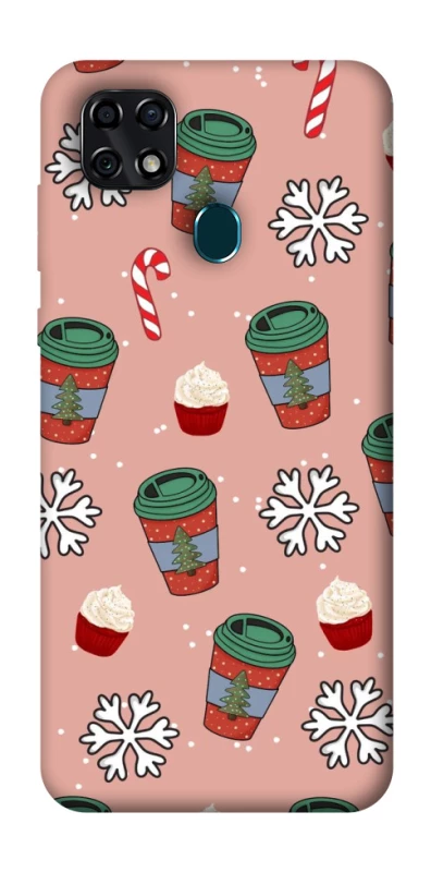 Чехол на ZTE Blade 20 Smart Новогодний v38 фото 1 из 1