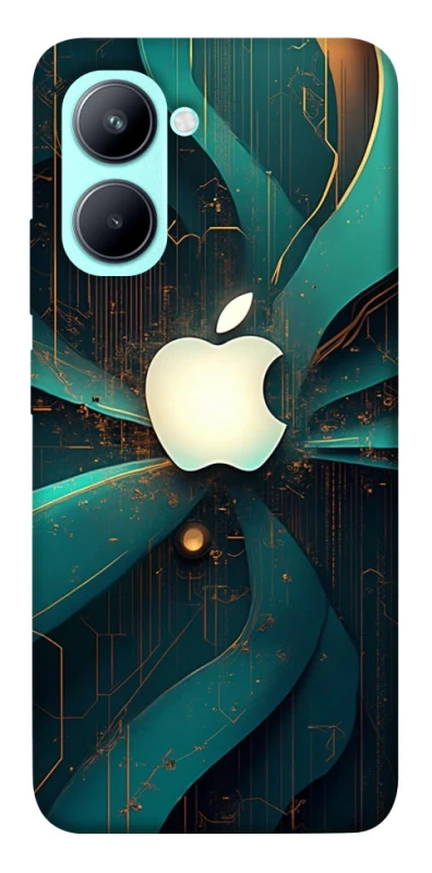 Чехол на Realme C33 Apple logo ver.4 фото 1 из 1