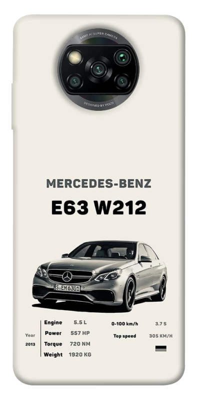 Чехол на Xiaomi Poco X3 NFC / Poco X3 Pro MB E63 W212 фото 1 из 1