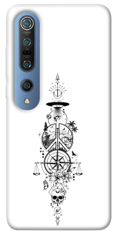 Чехол на Xiaomi Mi 10 / Mi 10 Pro Tattoo ver.7 фото 1 из 1