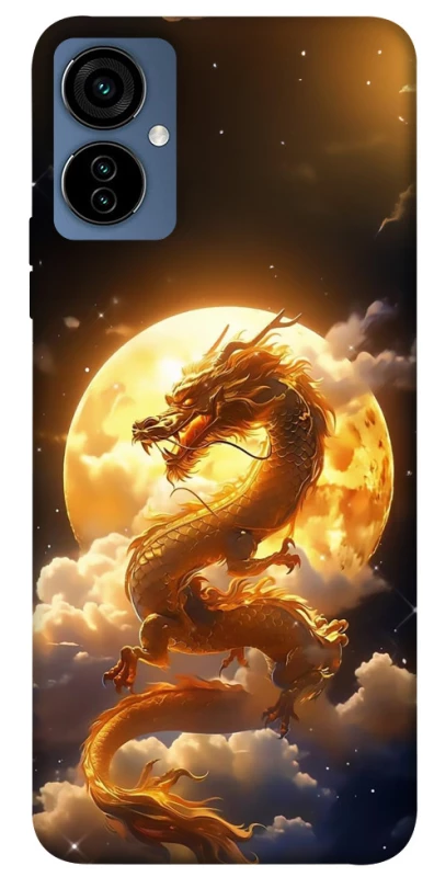 Чехол на TECNO Camon 19 Neo Golden Dragon фото 1 из 1
