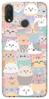 Чехол на Huawei P Smart+ (nova 3i) Funny Kittens ver.2 фото 1 из 1