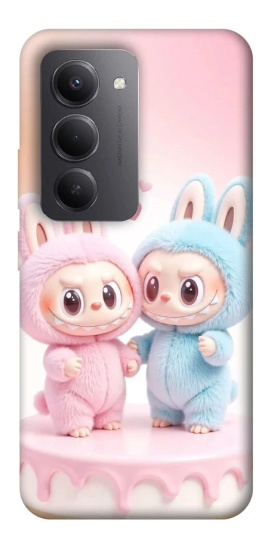 Чохол на Xiaomi Redmi 15 (EU) Labubu Twins фото 1 з 1
