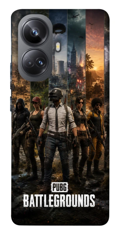 Чехол на Realme 10 Pro+ PUBG фото 1 из 1