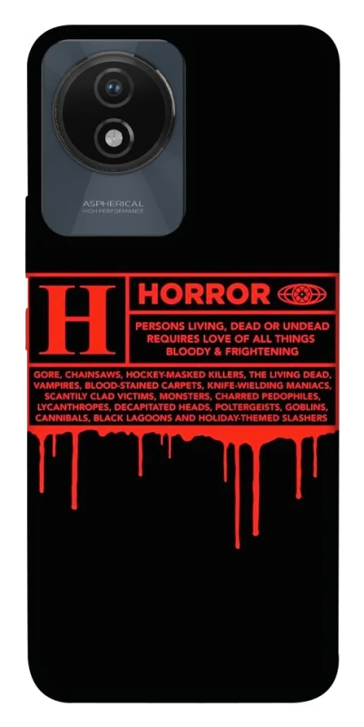 Чохол на Vivo Y02 Horror Halloween фото 1 з 1
