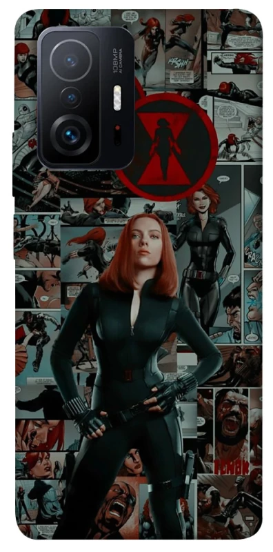 Чохол на Xiaomi 11T / 11T Pro Black Widow фото 1 з 1