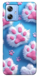Чехол на Motorola Moto G84 Cat paw фото 1 из 1