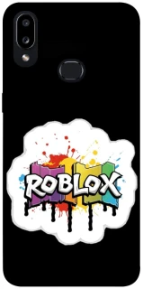 Чохол на Samsung Galaxy A10s Roblox logo ver.2 фото 1 з 1