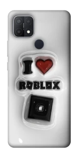 Чохол на Oppo A15s / A15 I love Roblox фото 1 з 1