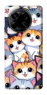 Чехол на TECNO Camon 30 (CL6) Cute Cat v2 фото 1 из 1