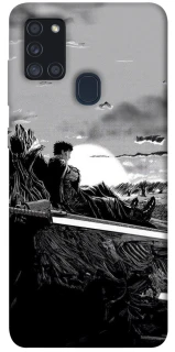 Чохол на Samsung Galaxy A21s Berserk sunset фото 1 з 1