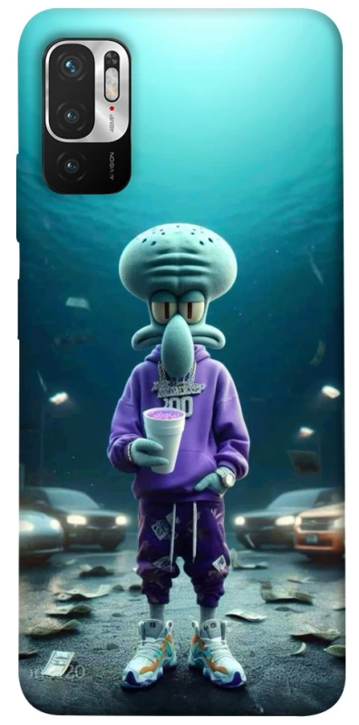 Чохол на Xiaomi Poco M3 Pro 4G / 5G Сквідвард фото 1 з 1