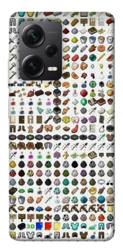 Чохол на Xiaomi Redmi Note 12 Pro 5G Minecraft v2 фото 1 з 1