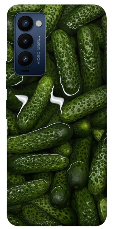 Чехол на TECNO Camon 18 Cucumber фото 1 из 1