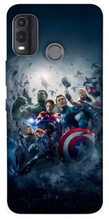 Чехол на Nokia G11 Plus Marvel heroes фото 1 из 1