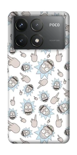 Чохол на Xiaomi Poco F6 Pro Rick and Morty style фото 1 з 1
